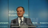 Chủ tịch Hội đồng châu Âu Donald Tusk. (Ảnh: Hương Giang/TTXVN tại Bỉ)