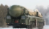 Tổ hợp tên lửa đạn đạo liên lục địa Topol của quân đội Nga