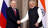 Thủ tướng Ấn Độ Narendra Modi và Tổng thống Nga Putin. (Nguồn: punjabupdate.com)