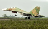 Một tiêm kích Su-30MK2 của Không quân Việt Nam. Ảnh: Quân đội Nhân dân