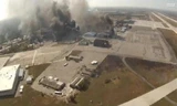 Sân bay Donetsk nhìn từ trên cao