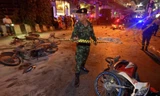 Giây phút bom nổ rung chuyển Bangkok, người dân chạy tán loạn