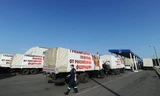 Một chuyến hàng viện trợ nhân đạo của Nga sang các tỉnh miền Đông Ukraine