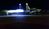 Không quân Nga vén màn đêm xuất kích ở Syria