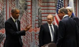 Lãnh đạo Nga - Mỹ đã có cuộc hội đàm đầu tiên kể từ tháng 11/2014. Ảnh: Tass