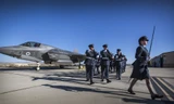Tận thấy phi đội siêu tiêm kích F - 35 của Anh