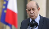 Bộ trưởng Quốc phòng Pháp Jean-Yves Le Drian. Ảnh: AFP 