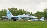 [ẢNH] Tiêm kích Su-35 và Su-30SM 'song kiếm hợp bích'