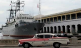 Tàu tình báo Nga Viktor Leonov tại bến La Habana
