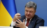 Tổng thống Petro Poroshenko thừa nhận sự thất vọng trước lời từ chối cấp vũ khí sát thương của phương Tây theo đề nghị của Kiev. Ảnh: Kommersant