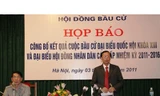 Công bố kết quả bầu cử đại biểu Quốc hội khóa XIII