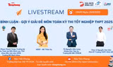 [TRỰC TIẾP] Gợi ý Giải đề Toán thi tốt nghiệp THPT 2025