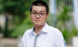 Thủ khoa lớp 10 của Hà Nội, em Nguyễn Hoàng Minh Quân. Ảnh: NVCC