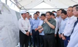 Thủ tướng lần thứ 2 kiểm tra dự án nút giao lớn nhất TPHCM và tuyến Metro Bến Thành - Suối Tiên