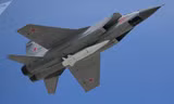  Tên lửa siêu thanh Kinzhal được trang bị trên phản lực MiG-31. Ảnh: Sputnik
