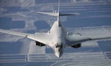 Máy bay ném bom Tu-160 của Nga. Ảnh: Tass