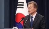 Tổng thống Hàn Quốc Moon Jae-in. Ảnh: WSJ