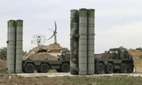 Hệ thống phòng thủ tên lửa tầm xa S-400 của Nga.