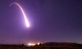 Một vụ phóng tên lửa đạn đạo liên lục địa Minuteman III. Ảnh: Không quân Mỹ