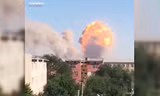 Nổ kho quân sự ở Kazakhtan. 