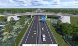 Ngắm phối cảnh đường Vành đai 4 TPHCM đoạn qua Bình Dương