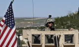 Một binh sỹ Mỹ tại Syria. Ảnh: VOA