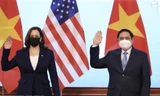 Thủ tướng tiếp Phó Tổng thống Mỹ Kamala Harris