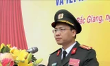 Thượng tá Nguyễn Quốc Toản - Giám đốc công an Bắc Giang.