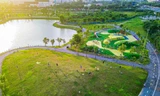 Cận cảnh công viên mở, lớn nhất quận Nam Từ Liêm