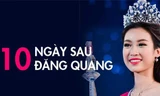 Hoa hậu Mỹ Linh sau 10 ngày đăng quang