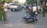 Bị xe tải cán tử vong sau cú ngã xe máy