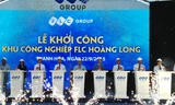 Phó Thủ tướng Nguyễn Xuân Phúc phát lệnh khởi công khu công nghiệp FLC Hoàng Long.