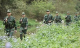 BĐBP Lạng Sơn tuần tra bảo vệ biên giới. Ảnh: Nguyễn Minh