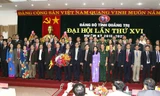 Ban chấp hành Đảng bộ tỉnh Quảng Trị khóa XVI, nhiệm kỳ 2015-2020; 