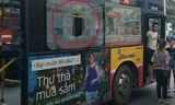 Xác định thanh niên ném gạch chảy máu đầu khách đi xe buýt
