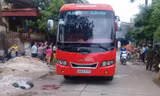 Hiện trường vụ tai nạn.