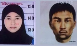 Hình ảnh 2 nghi phạm đánh bom Bangkok được công bố trên truyền hình quốc gia Thái Lan