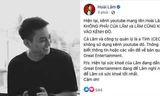 Nhập viện sau loạt bài đăng “up rồi lại xóa”, Hoài Lâm khiến người hâm mộ lo lắng