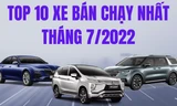 Top 10 ô tô bán chạy nhất tháng 7 tại Việt Nam