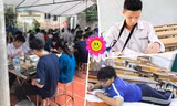 Sĩ tử được hỗ trợ cơm trưa, bố trí phòng thi riêng đặc biệt với giường y tế