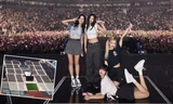 Concert BLACKPINK tại Hà Nội: Cận cảnh sân khấu trước giờ diễn, khu standing xếp đầy ghế ngồi
