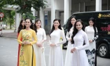 Dàn thí sinh nô nức tới Sơ khảo phía Bắc Hoa hậu Việt Nam 2018