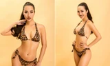 Tình cũ Kim Lý mặc bikini nóng 'bỏng mắt' dự thi Miss Super Talent 2018