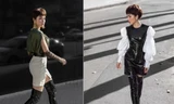 Huyền My bất ngờ xuống tóc, phối đồ street style cá tính trên phố