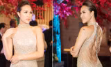 Siêu mẫu Phương Mai khoe trọn lưng trần gợi cảm