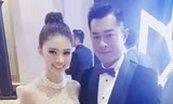 Jolie Nguyễn khoe vòng một gợi cảm bên Cổ Thiên Lạc trên thảm đỏ Macau