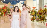 Á hậu Diễm Trang lộng lẫy như 'nữ thần', duyên dáng trong vai trò MC