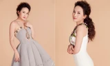 'Nàng dâu' Bảo Thanh mặc đầm đuôi cá bó sát khoe đường cong quyến rũ