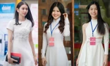 Dàn thí sinh 'rủ' nhau mặc sắc trắng tinh khôi tới sơ khảo phía Nam