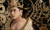 Minh Trung diện trang phục dát vàng nặng 40kg thi Mister International